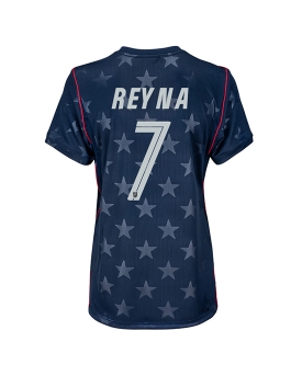 Billige Fotballdrakt Forente stater Giovanni Reyna #7 Replika Bortedrakt Dame VM 2026 Kortermet Billige Fotballdrakt Forente stater Giovanni Reyna #7 Replika Bortedrakt Dame VM 2026 Kortermet